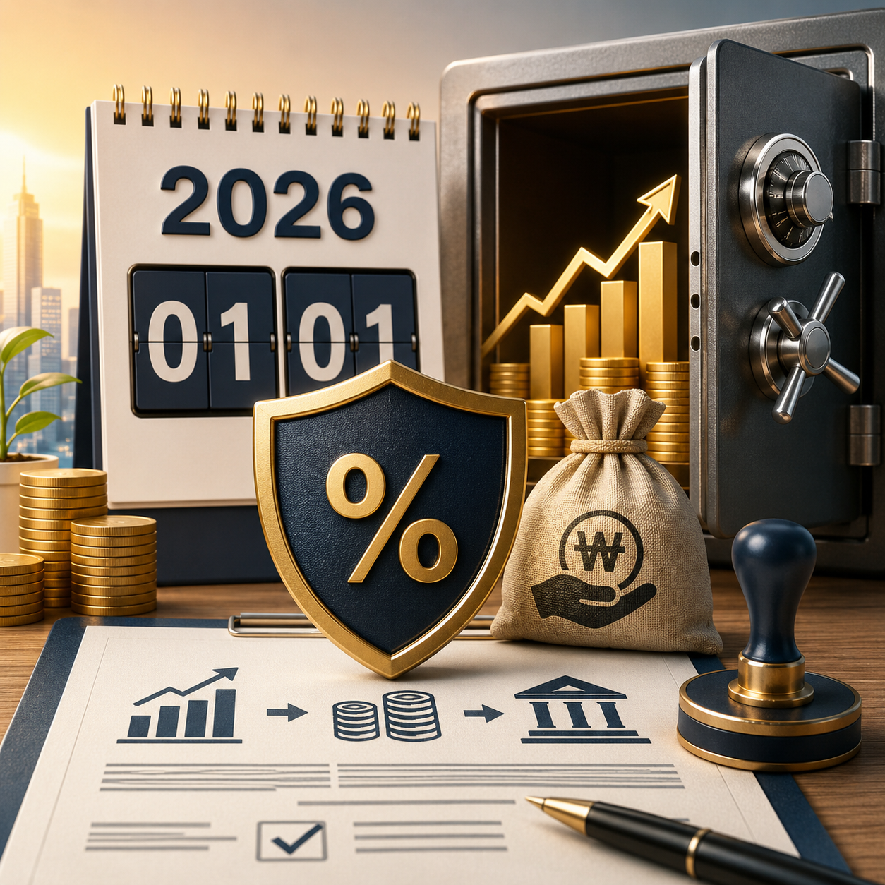 배당소득 분리과세 2026년 시작, 금융소득 2천만원 넘어도 최고 30%로 끊는 법