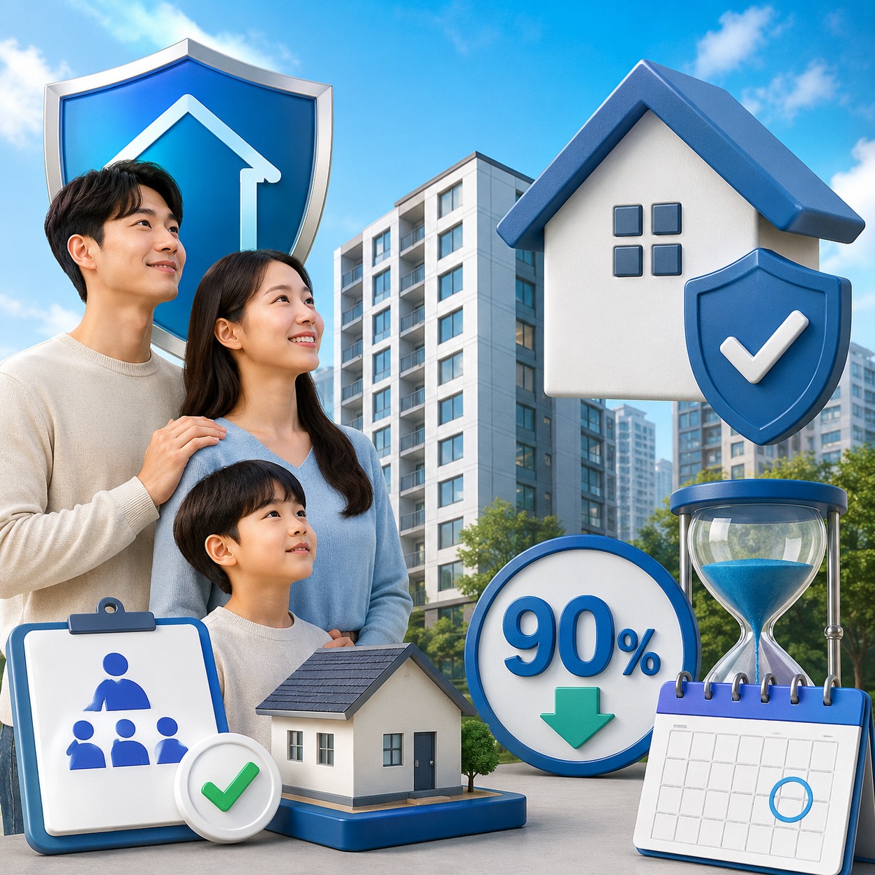 HUG 든든전세주택 신청 자격 총정리, 무주택만 보고 시세 90%에 최장 8년